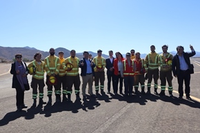 MOP inaugura obra de conservación de Aeródromo El Tuquí en Ovalle