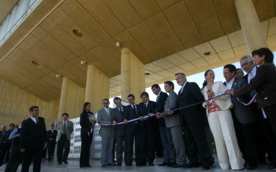 Ministro de Solminihac inaugura edificio MOP