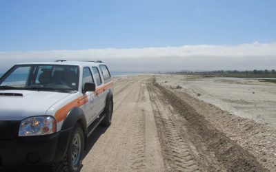 Rehabilitan camino costero que une Tongoy con Puerto Aldea