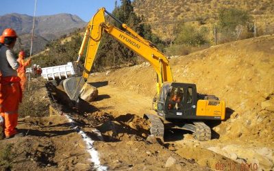 Avanza construcción de canal matriz de embalse El Bato