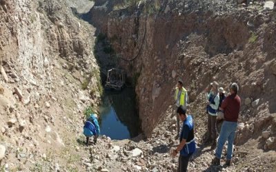 DGA y municipio de Illapel inspeccionan cauce y ribera del estero Aucó