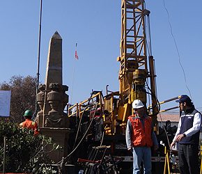 MOP desarrolla sondajes para diseño de paso bajo nivel de Avenida Francisco de Aguirre con Ruta 5