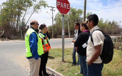 MOP se reúne con vecinos de Lomas de Monardez y anuncia obras para mejorar la seguridad vial en el sector