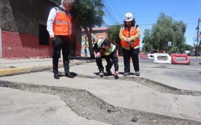 MOP inicia mejoramiento de Avenida Las Delicias en Vicuña