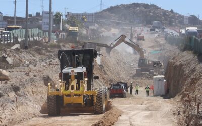 Ministra de Obras Públicas visita obras de paso inferior Panorámica en el sector Panul de Coquimbo