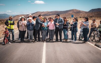 MOP inaugura pavimentación y ciclovía en la Ruta D-139 en La Higuera, mejorando conectividad y calidad de vida