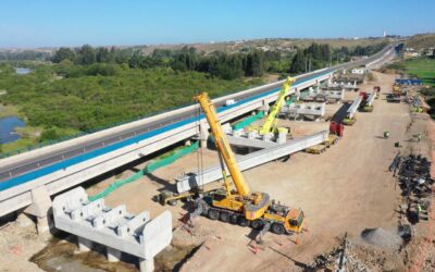 Avanzan obras de reposición de Puente Huentelauquén en Canela