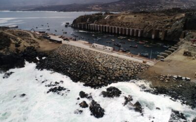 MOP finaliza proyecto de enrocado de protección costera en Caleta Chungungo