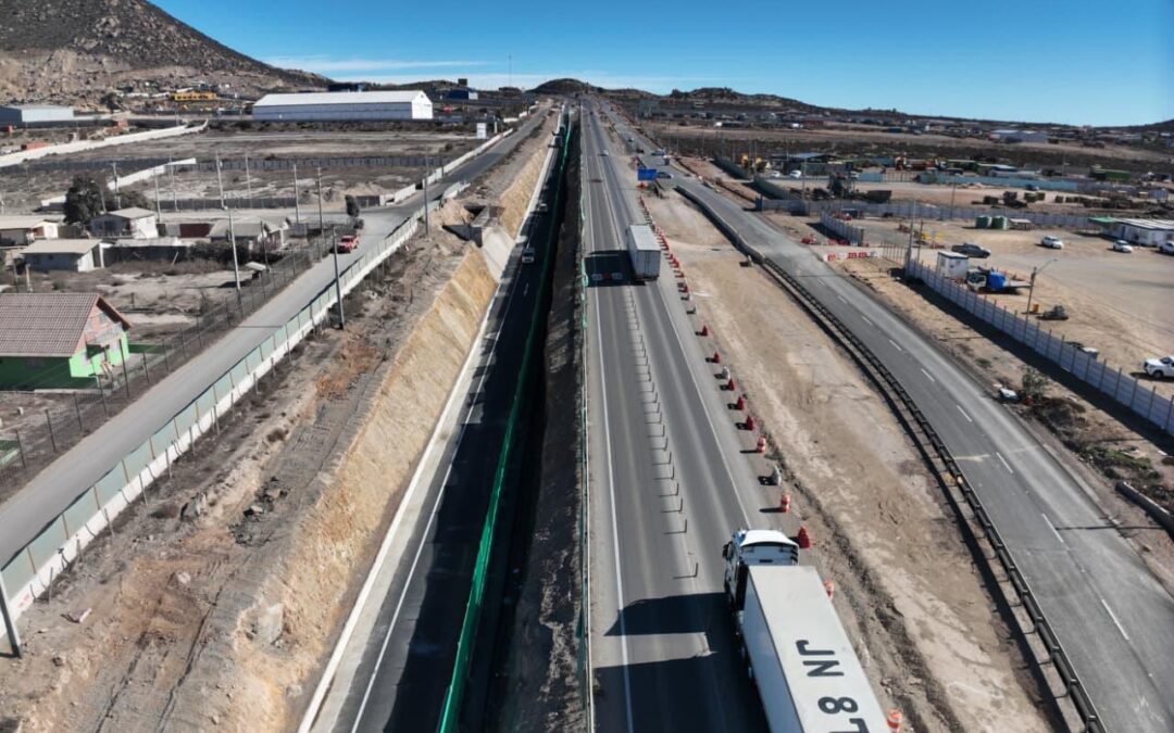 MOP inicia fase 2 de obras en enlace Panorámica en Coquimbo