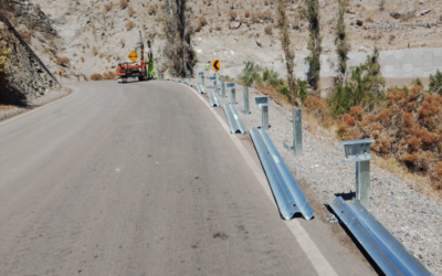 MOP ejecuta obras de conservación de emergencia en Ruta D-595, Río Hurtado