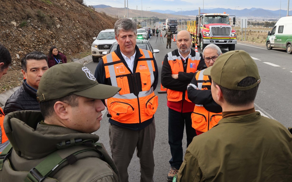 Subsecretario de Obras Públicas anuncia habilitación de Ruta 5, tramo La Serena-Copiapó